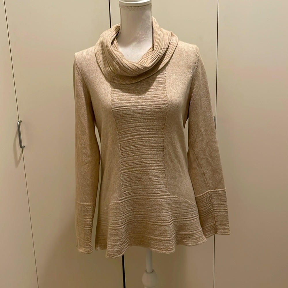Calvin Klein taupe long sweater Med #20
